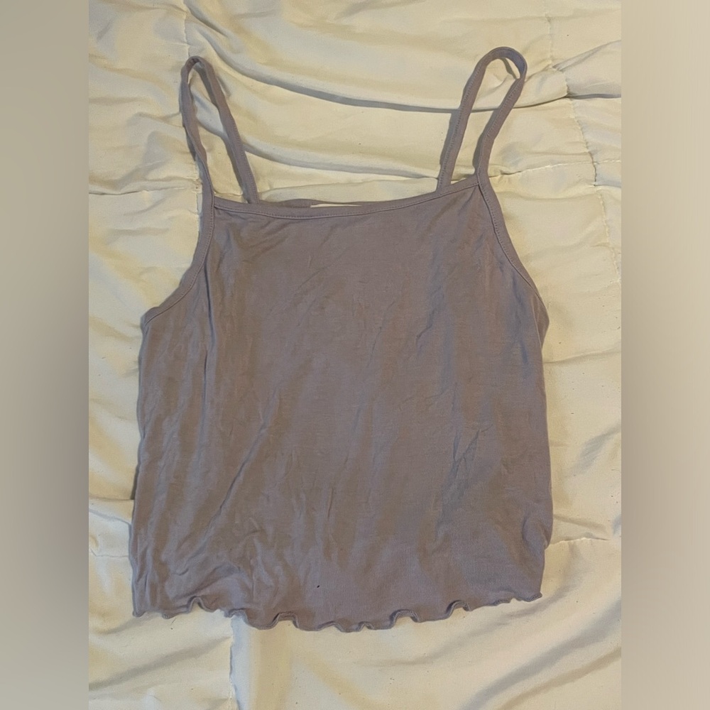 Light purple tank top